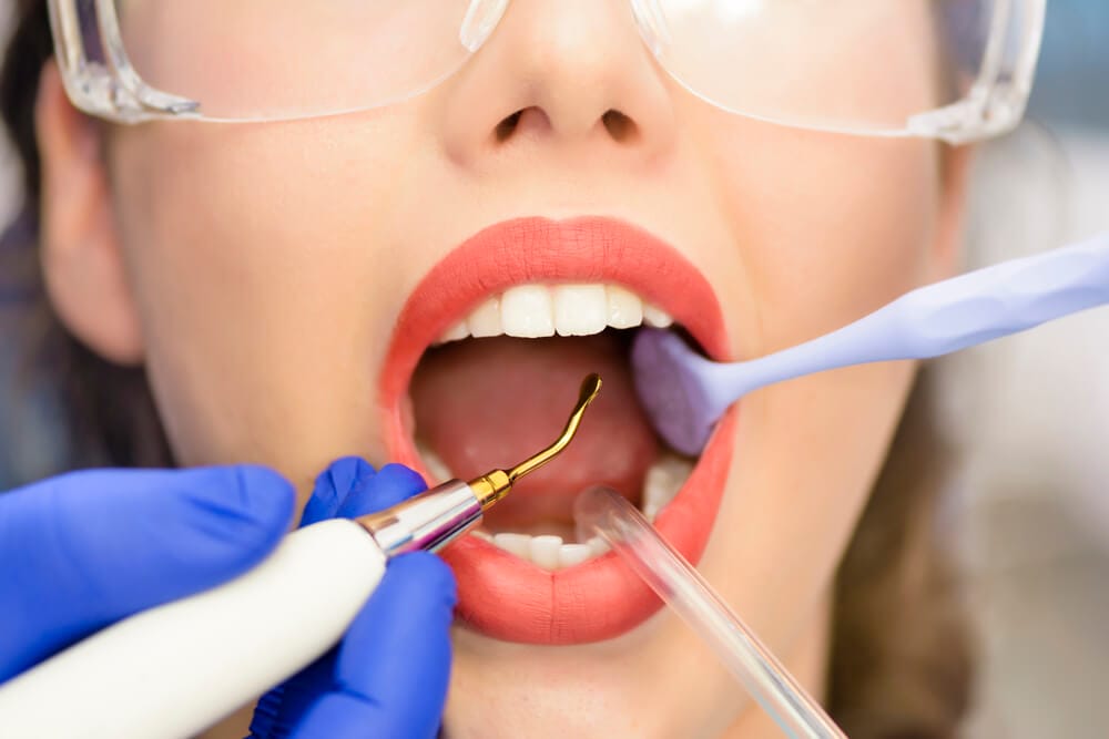 endodontia Paciente a receber tratamento dentários